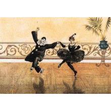 Exhilaration (Pierrot Harlequin) Poster Print