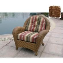 North Cape Catalina Resin Wicker Chair - Walnut