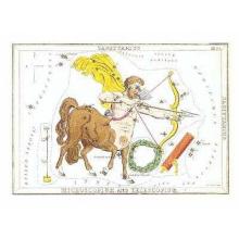 Zodiac Symbols - Sagittarius Poster Print