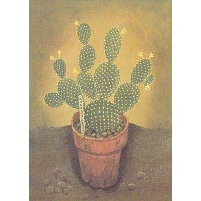 Cactus Plants In Pots Poster Print