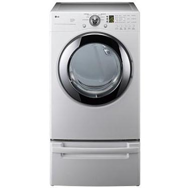 LG Electric Ultra Capacity Dryer With Front Panel, 7.3 Cu Ft - White