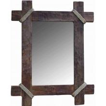 Teak Wood Ropers Mirror
