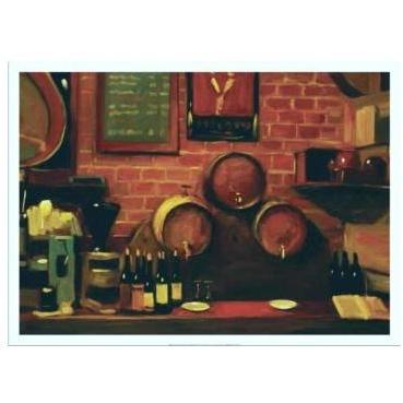 Wine Kegs Poster Print