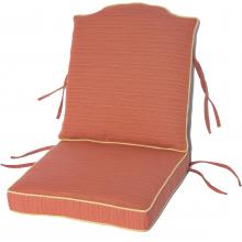 Meadow Decor Chair Cushion With Welt Heather Beige Fabric (Use With Athena Style 1602 Dining Chair & 1603 Swivel Rocker)