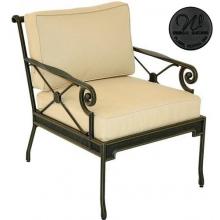 Windham Castings Catalina Deep Seating Club Chair Frame Only, Black