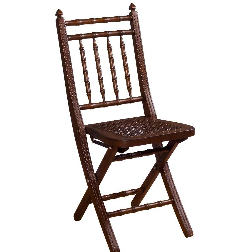 Hillsdale Clermont Mahogany Folding Chair - 63704