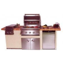 BBQ Guys Fiesta 72 Inch BBQ Grill Island