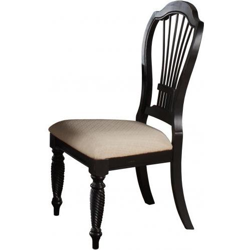 Hillsdale Wilshire Side Chair - Set Of 2 - Rubbed Black - 4509-802