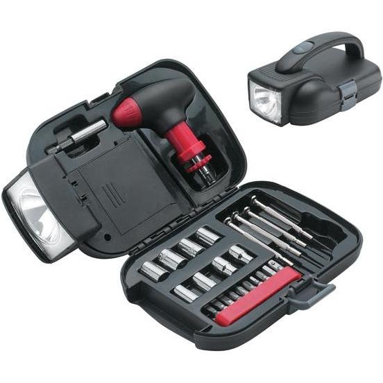 25PC TOOL SET W/RCHT & BIT