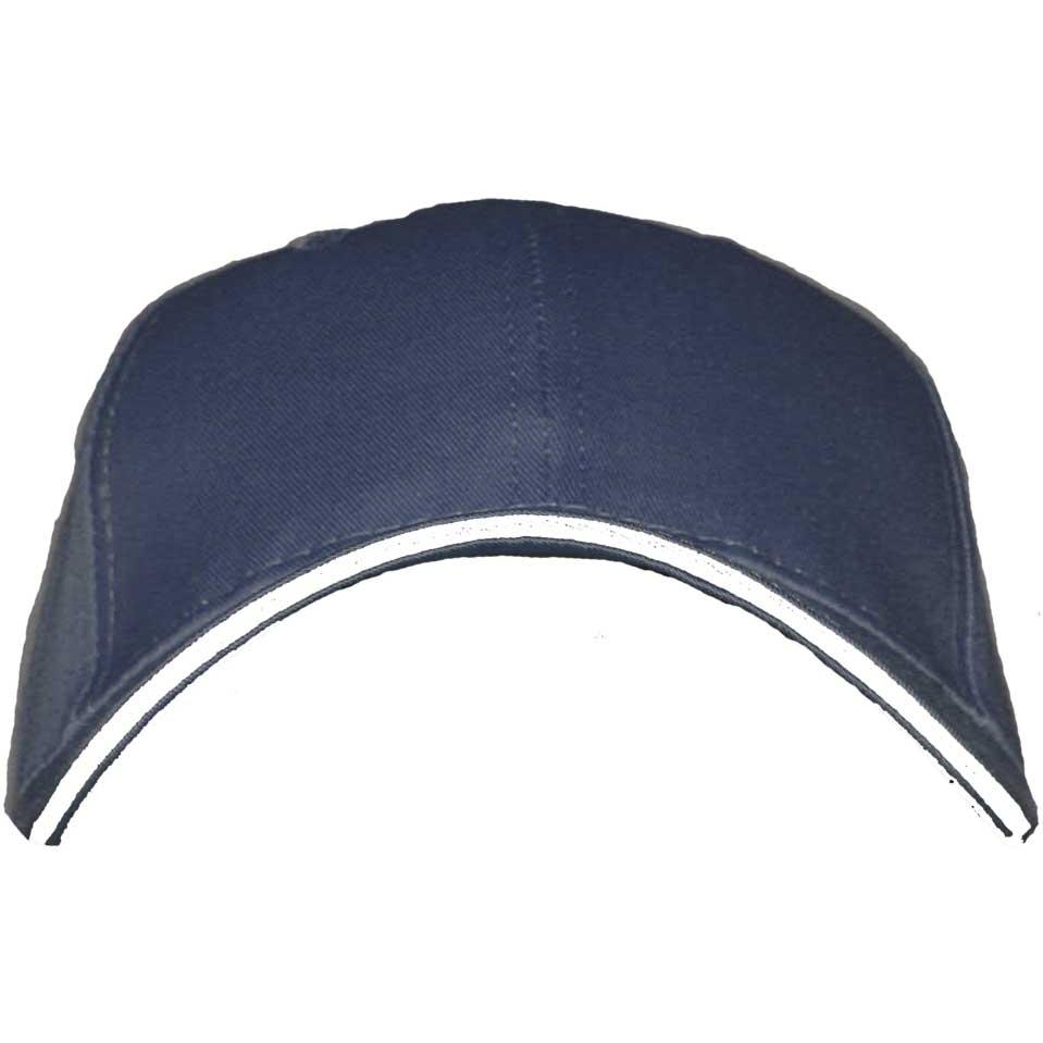 Port & Company Sandwich Bill Hat One Size Fits All - Navy/White