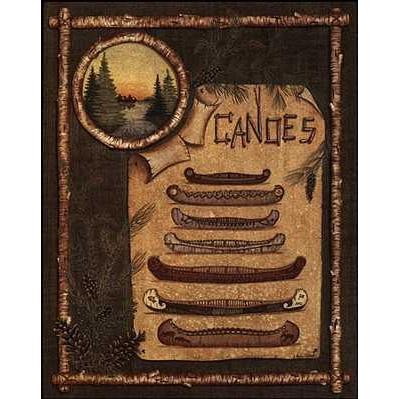Canoes Poster Print by APP