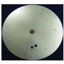 HPC 18 Inch Round Stainless Steel Flat Fire Pit Pan For Electronic Ignition Fire Pits
