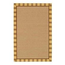 Capel Rugs Rectangle Sun Porch Outdoor Rug, Bronze - 2 Feet 6 Inches X 4 Feet 4 Inches