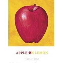 Apple On Lemon Poster Print