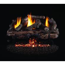 Charred Aged Split Peterson Real Fyre Vent Free Log Set