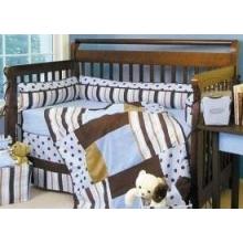 Embroidered Max 4-Piece Crib Set