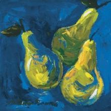 A Trio Of Pears Poster Print