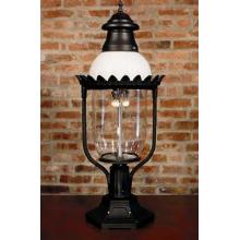 Gaslite America GL48 Cast Aluminum Manual Ignition Natural Gas Light With Triple Mantle Burner With Pedestal Mount