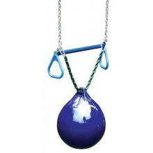 Gorilla Playsets Buoy Ball W/ Trapeze Bar - Blue