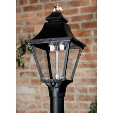 Gaslite America GL1900 Cast Aluminum Manual Ignition Natural Gas Light With Dual Mantle Burner For Post Mount