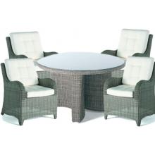 Domus Ventures Meadow Resin Wicker Dining Set
