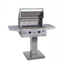 Solaire Gas Grills 27 Inch Deluxe Infrared Propane Gas Grill On Bolt Down Post