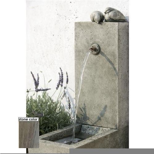 Campania Bird Element Fountain (3pc) - Copper Bronze Finish