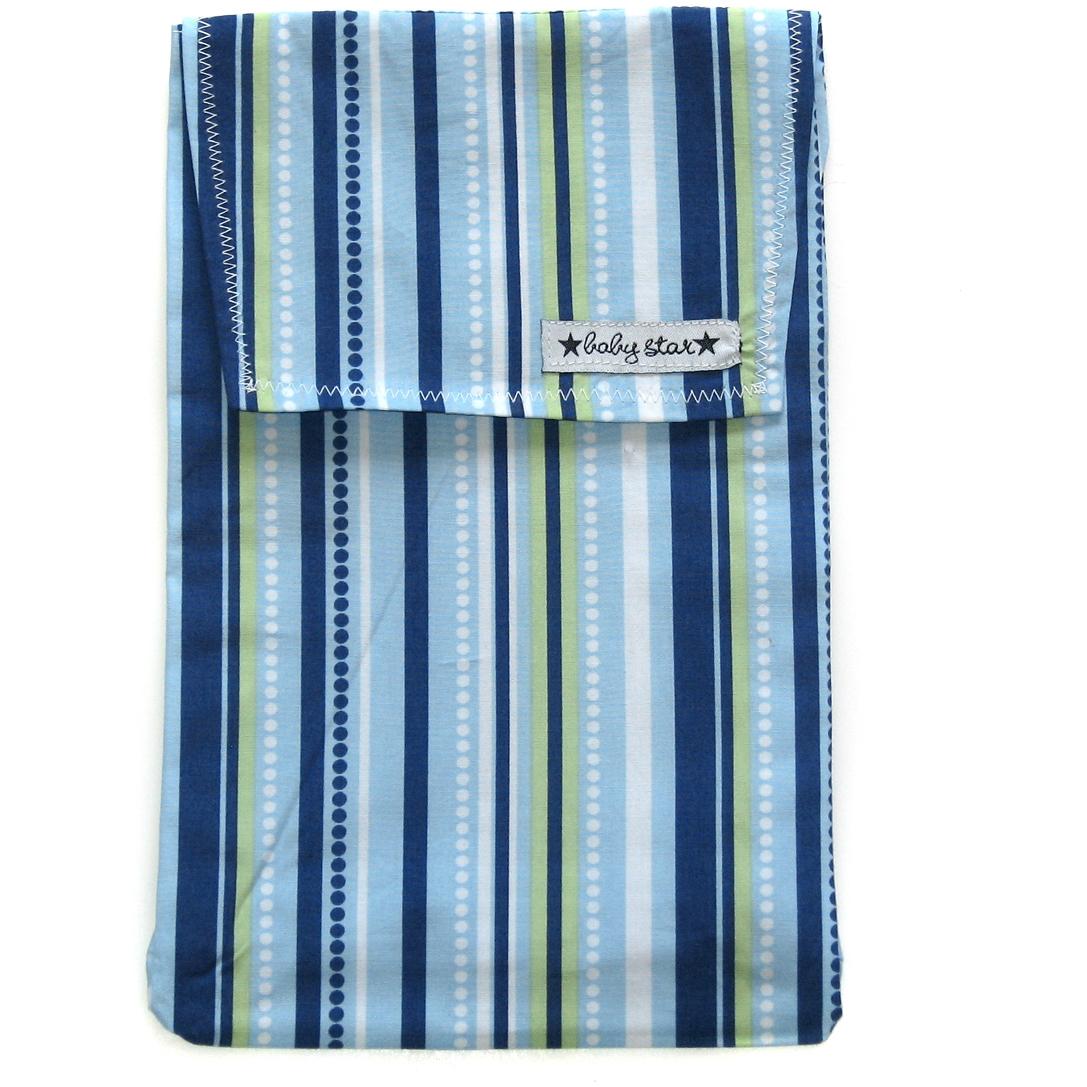 Baby Star Quick Change Diaper Pouch - Confetti Blue.