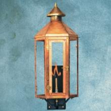 Legendary Lighting Neptune 2 Copper Propane Gas Light With Wall Bracket And Electronic Ignition