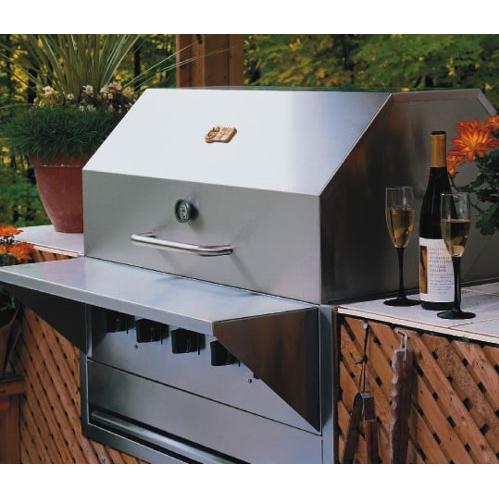 Crown Verity Gas Grills 30 Inch Built-In Natural Gas Grill