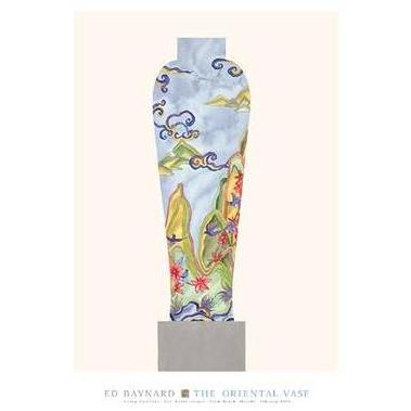 Oriental Vase II Poster Print