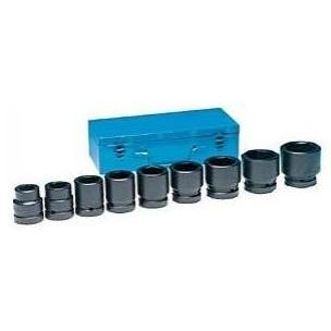 Grey Pneumatic 9 Piece 1 Inch Drive Standard Length Jumbo Fractional Impact Socket... by Grey Pneumatic