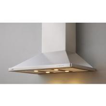 Zephyr ZVE-E36AS 36 Inch Euorpa Venezia Wall Mount Chimney Hood With 715 Internal Blower - Stainless Steel