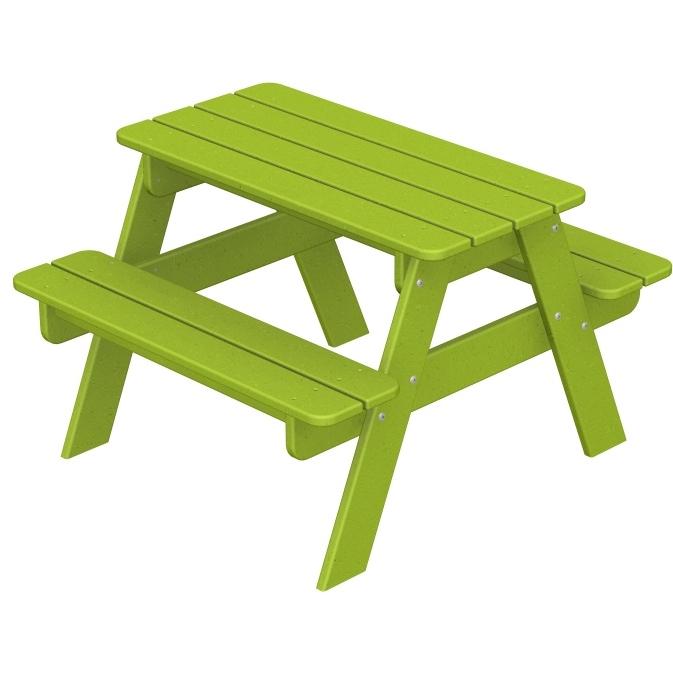 Poly-Wood Recycled Plastic Wood Kids Kids Picnic Table