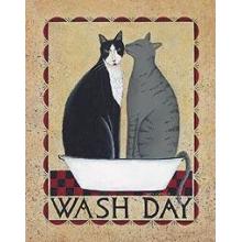 Dotty Chase - Wash Day Size 11x14 Poster Print