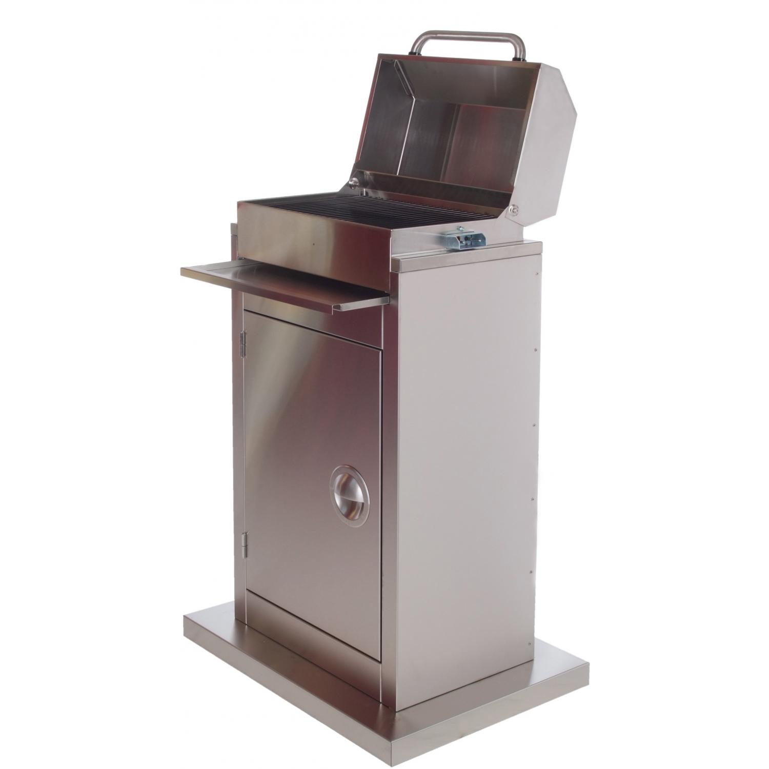 Hood Open With Drip Tray Extended