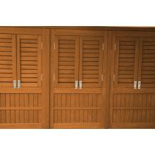 Outdoor GreatRoom Company Privacy Panels For One Wall Of The Outdoor Greatroom Company Sonoma 14 X 14 Pergola - Redwood Finish