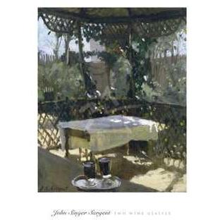 Two Wine Glasses, 1874 Poster Print