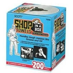 Kimberly-Clark Scott Shop Towels In A Box