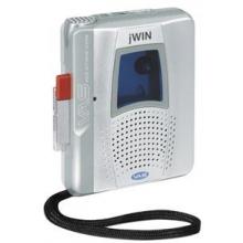 VOICE-ACTIVATED CASSETTE RECORDER WITH BUILT-IN MICROPHONE