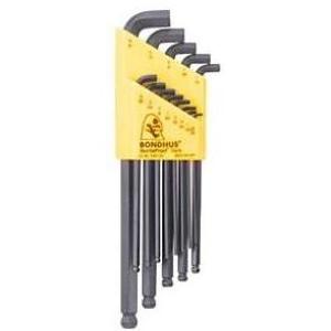 Bondhus 13 Piece Stubby L-Wrench Fractional Set (.050-3/8 Inch)