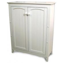 White Double Door Cabinet