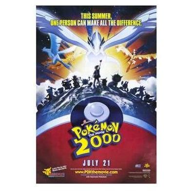 Pokemon The Movie 2000: The Power Of One Poster Print