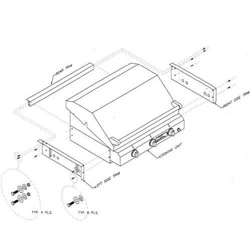 Buy TEC Sterling IV FR Built-In Mounting Trim Kit by TEC
