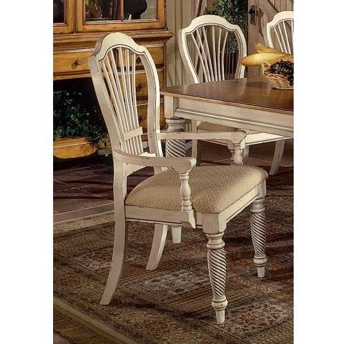 Hillsdale Wilshire Side Arm Chair - Set Of 2 - Antique White - 4508-805