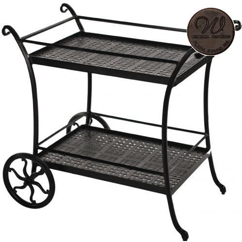 Windham Castings Accessories Woven Tea Cart Frame Only, Bronze