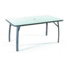 Domus Ventures Aurora Wicker Dining Table
