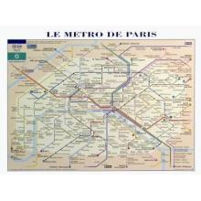 Le Metro De Paris Poster Print