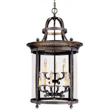 Luminous Lanterns Collection Hanging Lantern In French Bronze Finish - 9 Bulbs