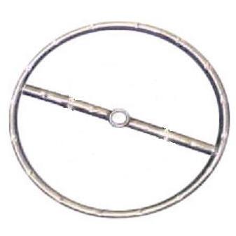 12 Inch Stainless Round Single Fire Pit Ring